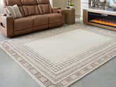 Fine Furniture & Decor - Ashley Furniture - Idaman Rug - Medium Rug / Taupe/Brown - R407292