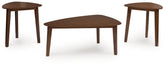 Fine Furniture & Decor - Ashley Furniture - Lyncott Table (Set of 3) - Occasional Table Set (3/CN) / Brown - T135-13