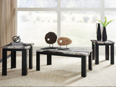 Fine Furniture & Decor - Ashley Furniture - Jazmore Table (Set of 3) - Occasional Table Set (3/CN) / Dark Brown - T255-13