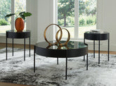 Fine Furniture & Decor - Ashley Furniture - Ardoline Table (Set of 3) - Occasional Table Set (3/CN) / Black - T280-13