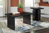 Fine Furniture & Decor - Ashley Furniture - Mitchalli Table (Set of 2) - Occasional Table Set (Set of 2) / Black - T313-12