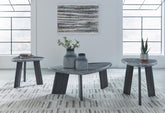 Fine Furniture & Decor - Ashley Furniture - Bluebond Table (Set of 3) - Occasional Table Set (3/CN) / Gray - T390-13