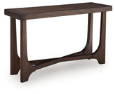 Fine Furniture & Decor - Ashley Furniture - Korestone Sofa Table - Sofa Table / Dark Brown - T438-4