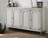 Fine Furniture & Decor - Ashley Furniture - Mirimyn Accent Cabinet - Accent Cabinet / Antique Teal - T505-762