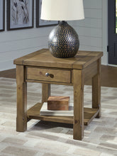 Fine Furniture & Decor - Ashley Furniture - Vandenmore End Table - Rectangular End Table / Medium Brown - T539-3
