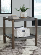 Fine Furniture & Decor - Ashley Furniture - Kallenny End Table - Rectangular End Table / Brown/Gray - T669-3