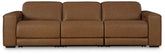 Fine Furniture & Decor - Ashley Furniture - Magic Man Sectional - 5-Piece Power Reclining Sectional / Caramel - PCU10700S7