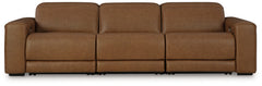 Fine Furniture & Decor - Ashley Furniture - Magic Man Sectional - 5-Piece Power Reclining Sectional / Caramel - PCU10700S7