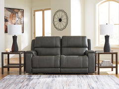 Fine Furniture & Decor - Ashley Furniture - 5Z - Pittson Sectional - 2-Piece Power Reclining Sectional Loveseat - PCU12600S1