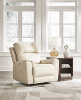 Fine Furniture & Decor - Ashley Furniture - Dahlmoore Living Room - Power Rocker Recliner / Almond - U1320098
