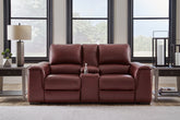 Fine Furniture & Decor - Ashley Furniture - Alessandro Living Room - PWR REC Loveseat/CON/ADJ HDRST / Walnut - U2550218