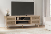 Fine Furniture & Decor - Ashley Furniture - Cielden TV Stand - 72" / Two-tone - W1199-68