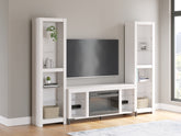 Fine Furniture & Decor - Ashley Furniture - Brollevi Entertainment Center - Pier / White - W2722-24
