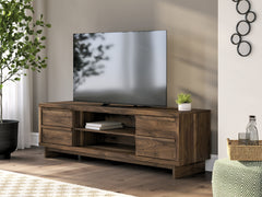 Fine Furniture & Decor - Ashley Furniture - Zadilyn 72" TV Stand - 72" / Brown - W3367-68