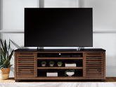 Fine Furniture & Decor - Ashley Furniture - Kallari 84" TV Stand - 84" / Warm Brown/Black - W737-78