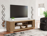 Fine Furniture & Decor - Ashley Furniture - Camdill 80" TV Stand - 80" / Light Brown - W808-68