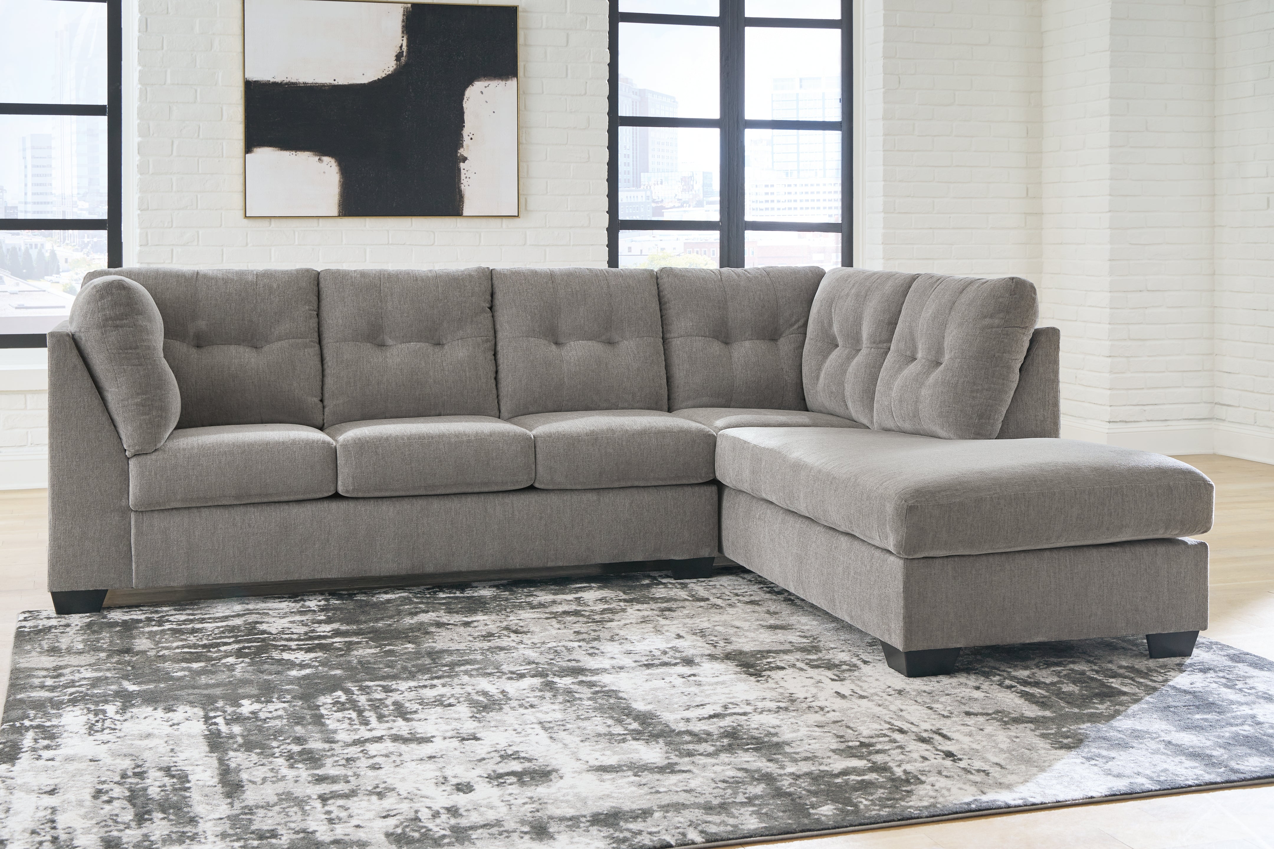 Fine Furniture & Decor - Ashley Furniture - Lanelly Sectionals - LAF 2-Piece Sectional with Chaise - 17504S1