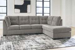 Fine Furniture & Decor - Ashley Furniture - Lanelly Sectional - LAF 2-Piece Sectional with Chaise / Alloy - 17504S1