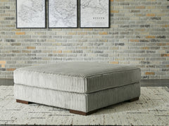 Fine Furniture & Decor - Ashley Furniture - Lindyn Living Room - Oversized Accent Ottoman / Fog - 2110508