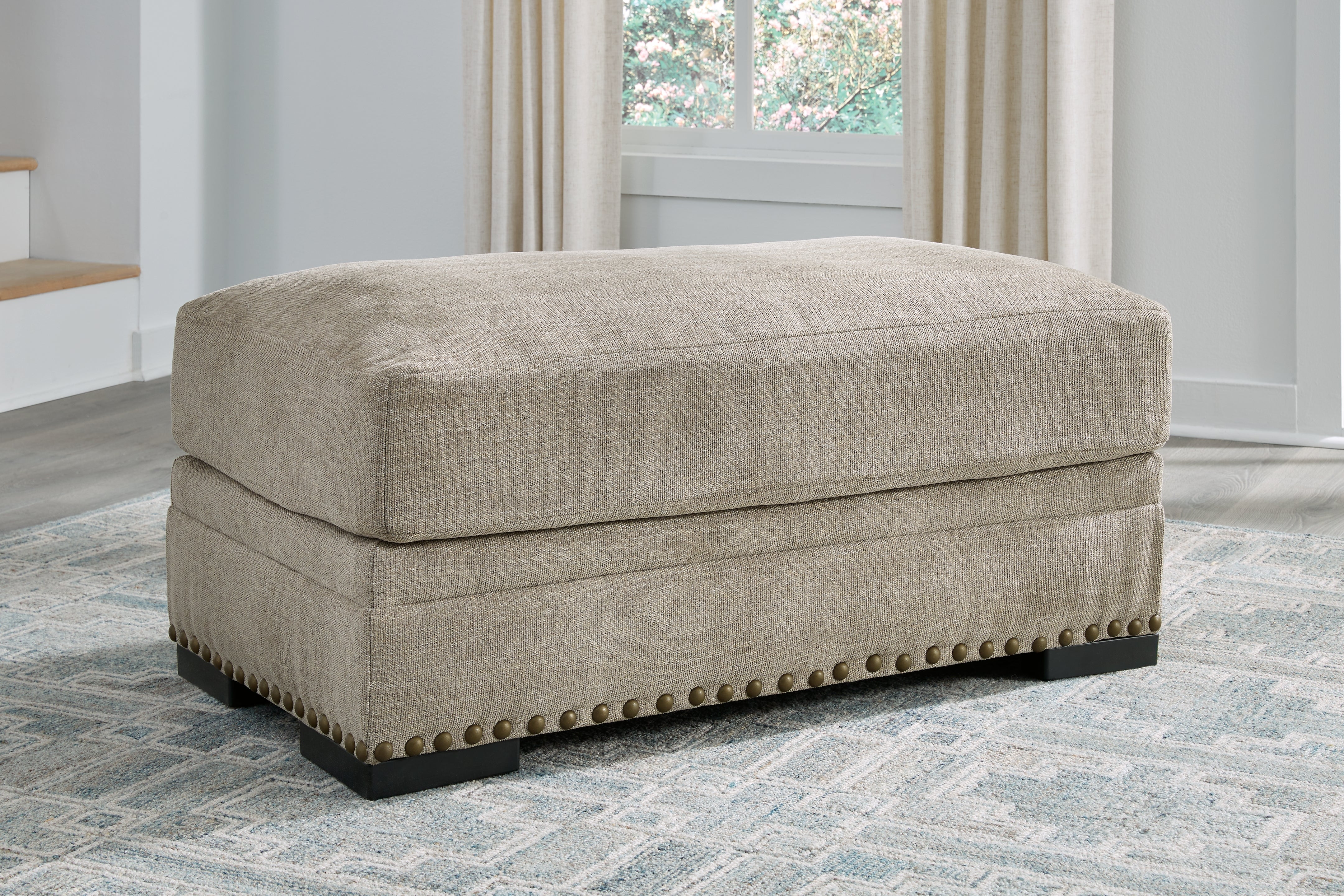 Fine Furniture & Decor - Ashley Furniture - Galemore Living Room - Ottoman / Quarry - 2700414