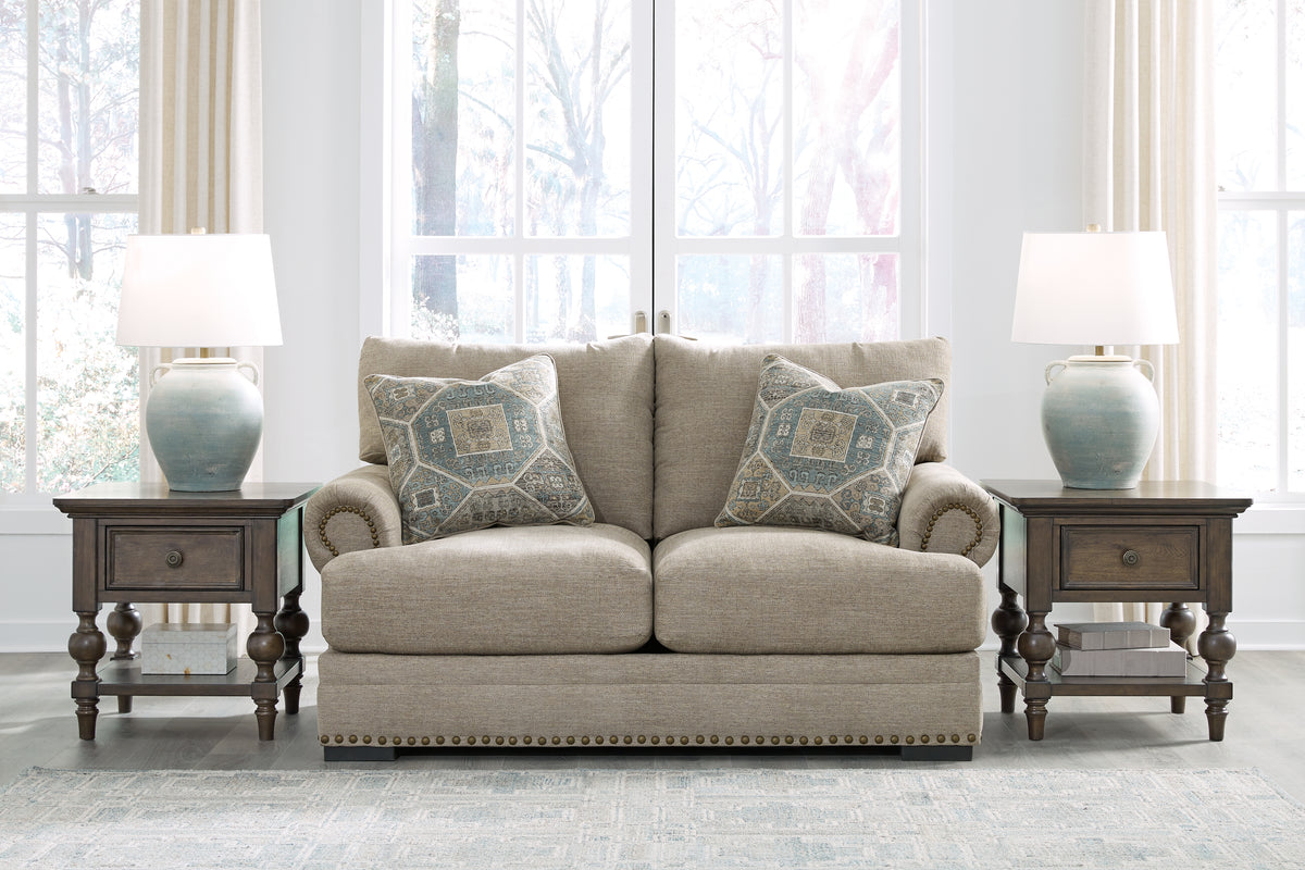 Fine Furniture & Decor - Ashley Furniture - Galemore Living Room - Sofa / Quarry - 2700438