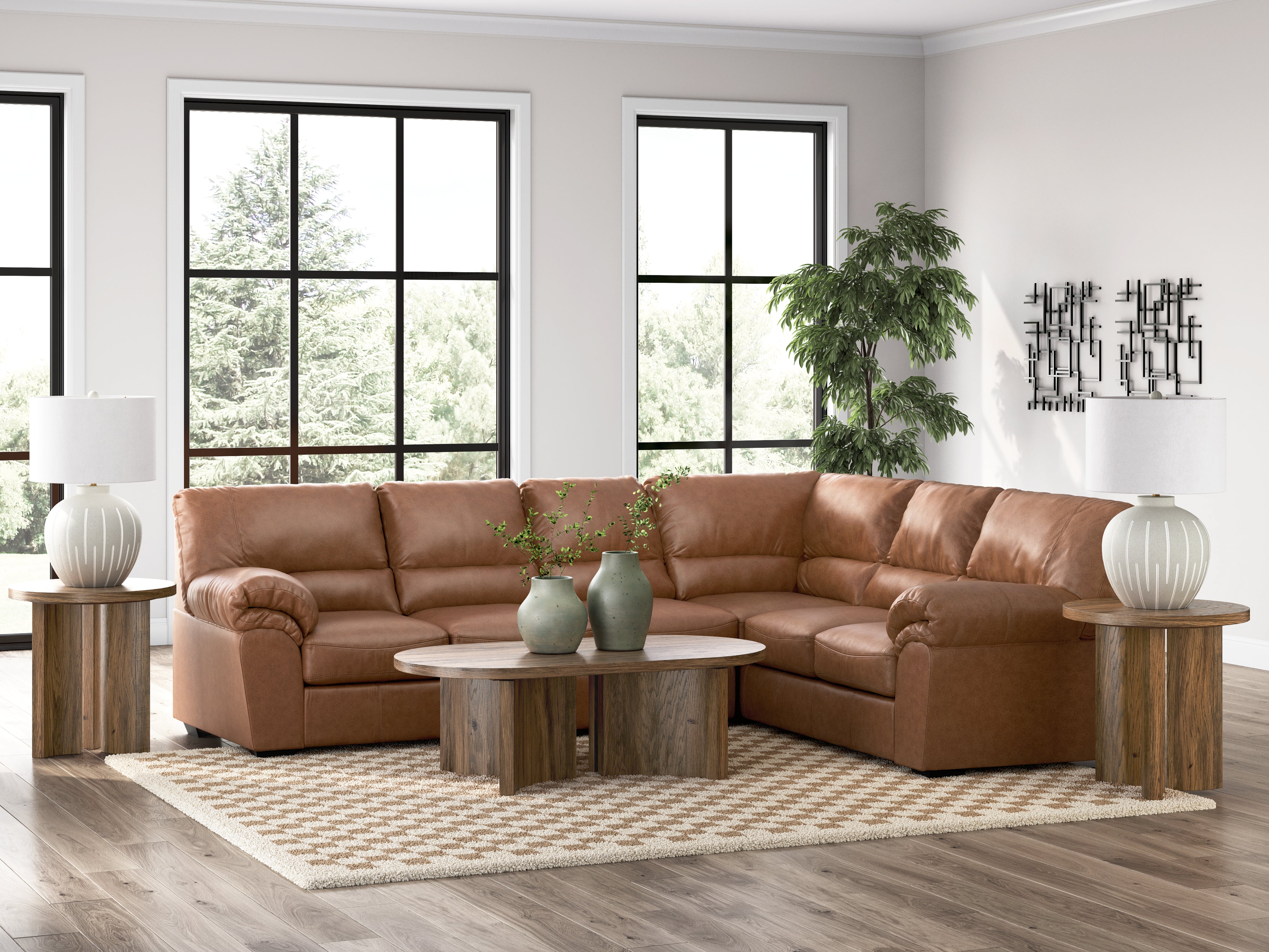 Fine Furniture & Decor - Ashley Furniture - WillowBend Sectionals - RAF 3-Piece Sectional - PC27704S3