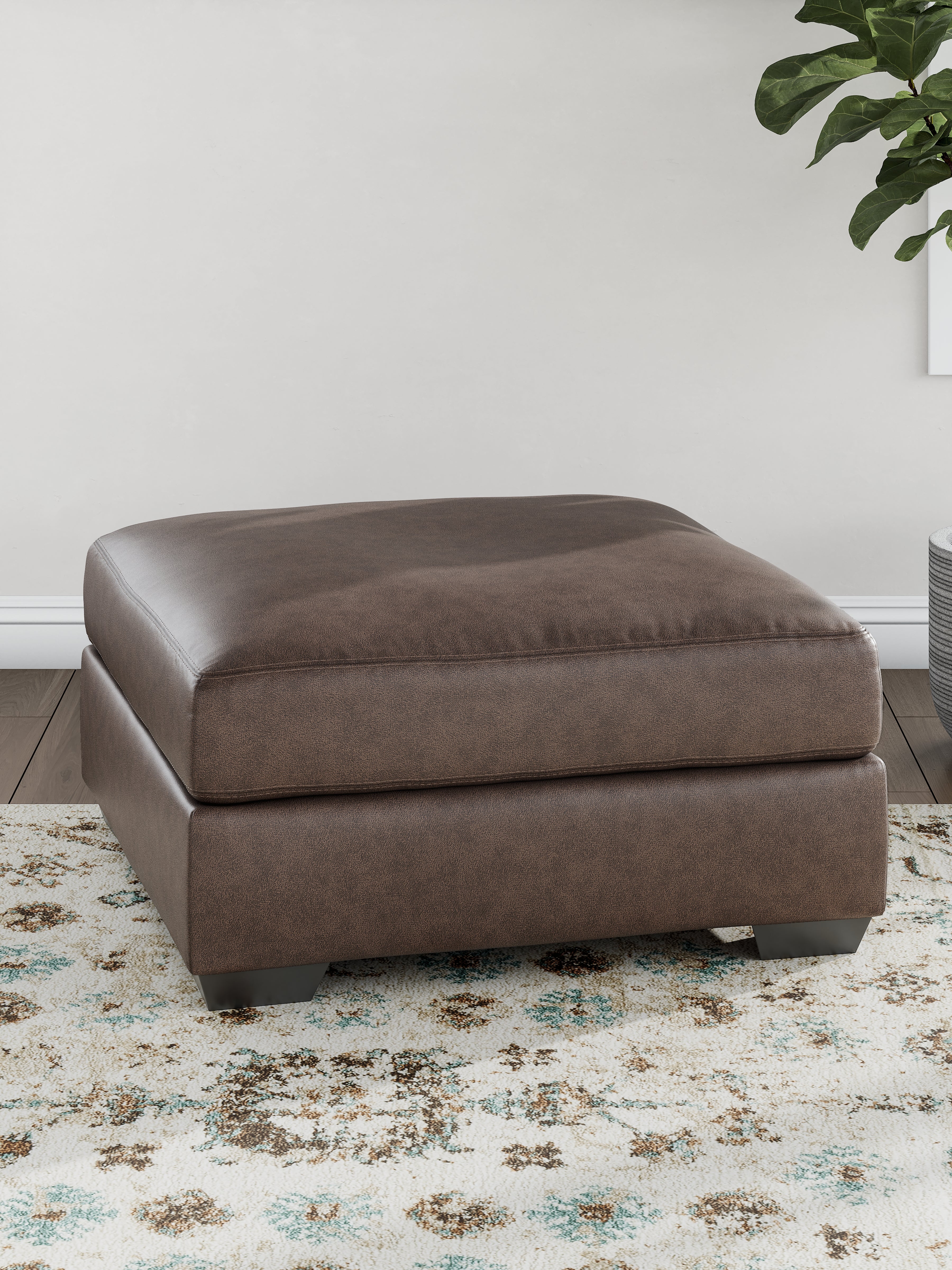 Fine Furniture & Decor - Ashley Furniture - WillowBend Living Room - Oversized Accent Ottoman / Umber - PC2770508