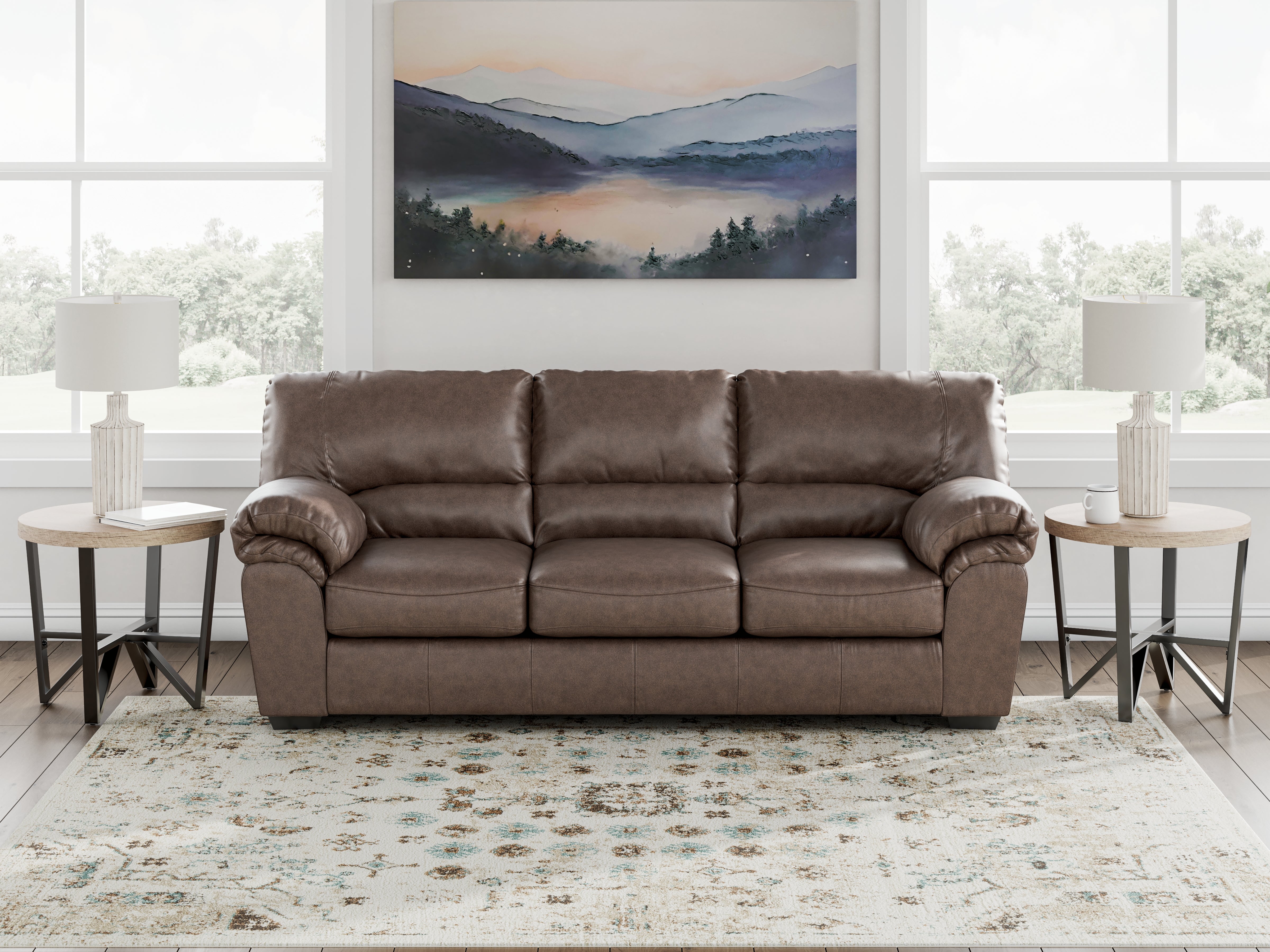 Fine Furniture & Decor - Ashley Furniture - WillowBend Living Room - Sofa / Umber - PC2770538