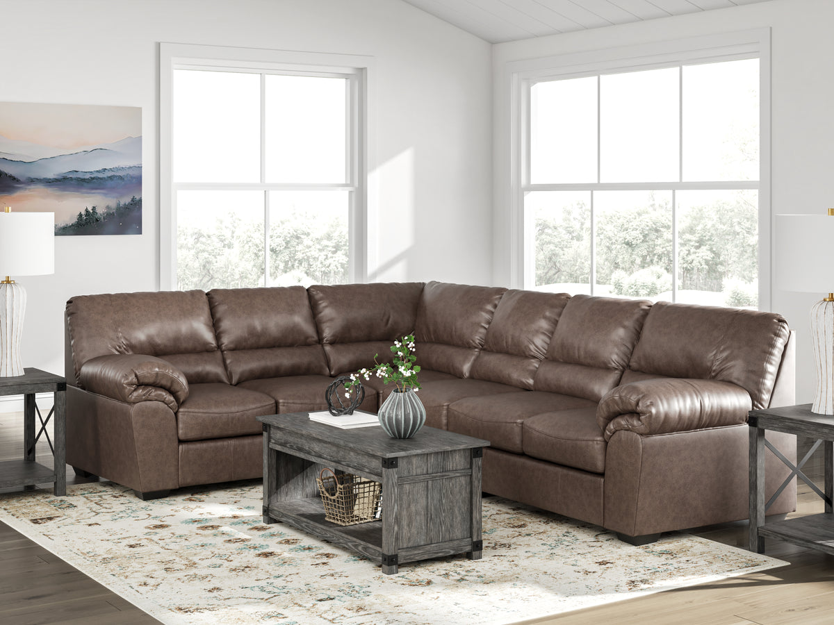 Fine Furniture & Decor - Ashley Furniture - WillowBend Sectionals - LAF 3-Piece Sectional - PC27705S4