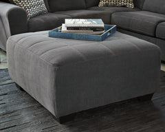 Fine Furniture & Decor - Ashley Furniture - Ambee Living Room - Oversized Accent Ottoman / Slate - 2862008