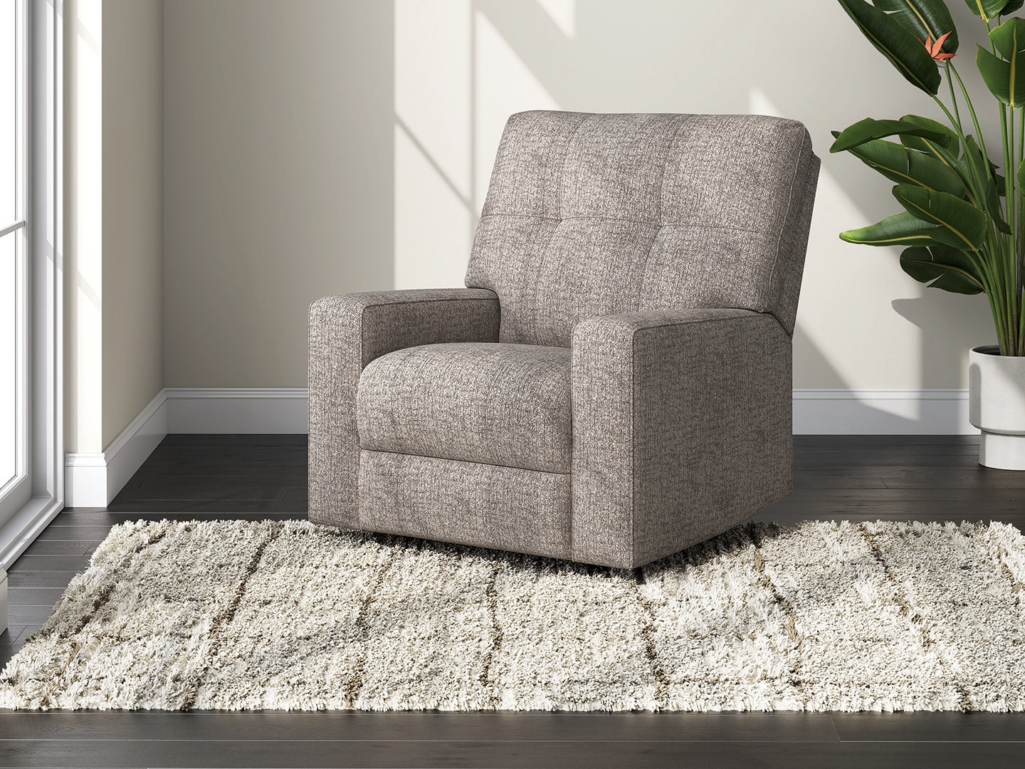Fine Furniture & Decor - Ashley Furniture - Larimer Living Room - Rocker Recliner / Iron - PC2920425