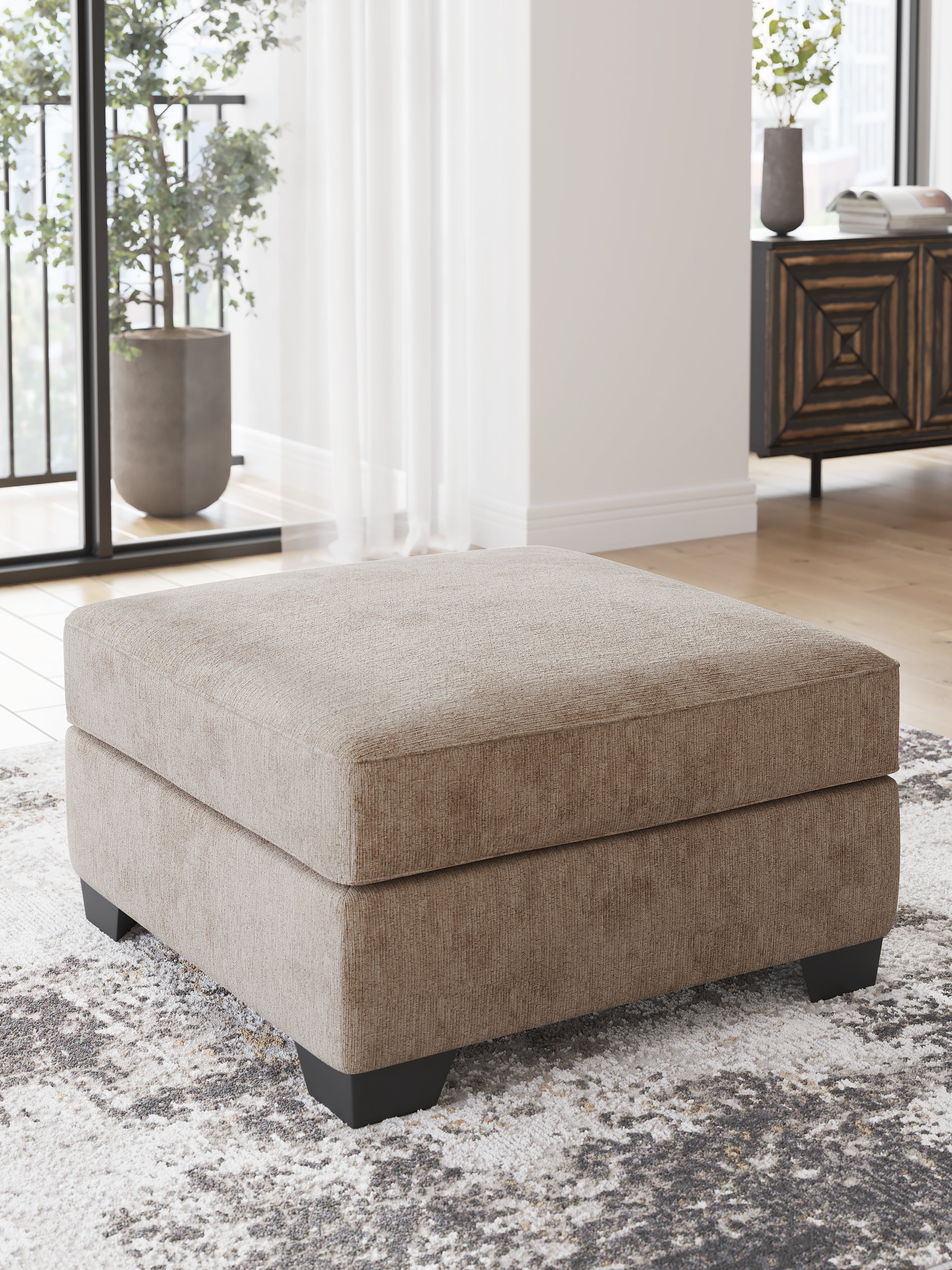 Fine Furniture & Decor - Ashley Furniture - Olten Living Room - Oversized Accent Ottoman / Mocha - 3130408