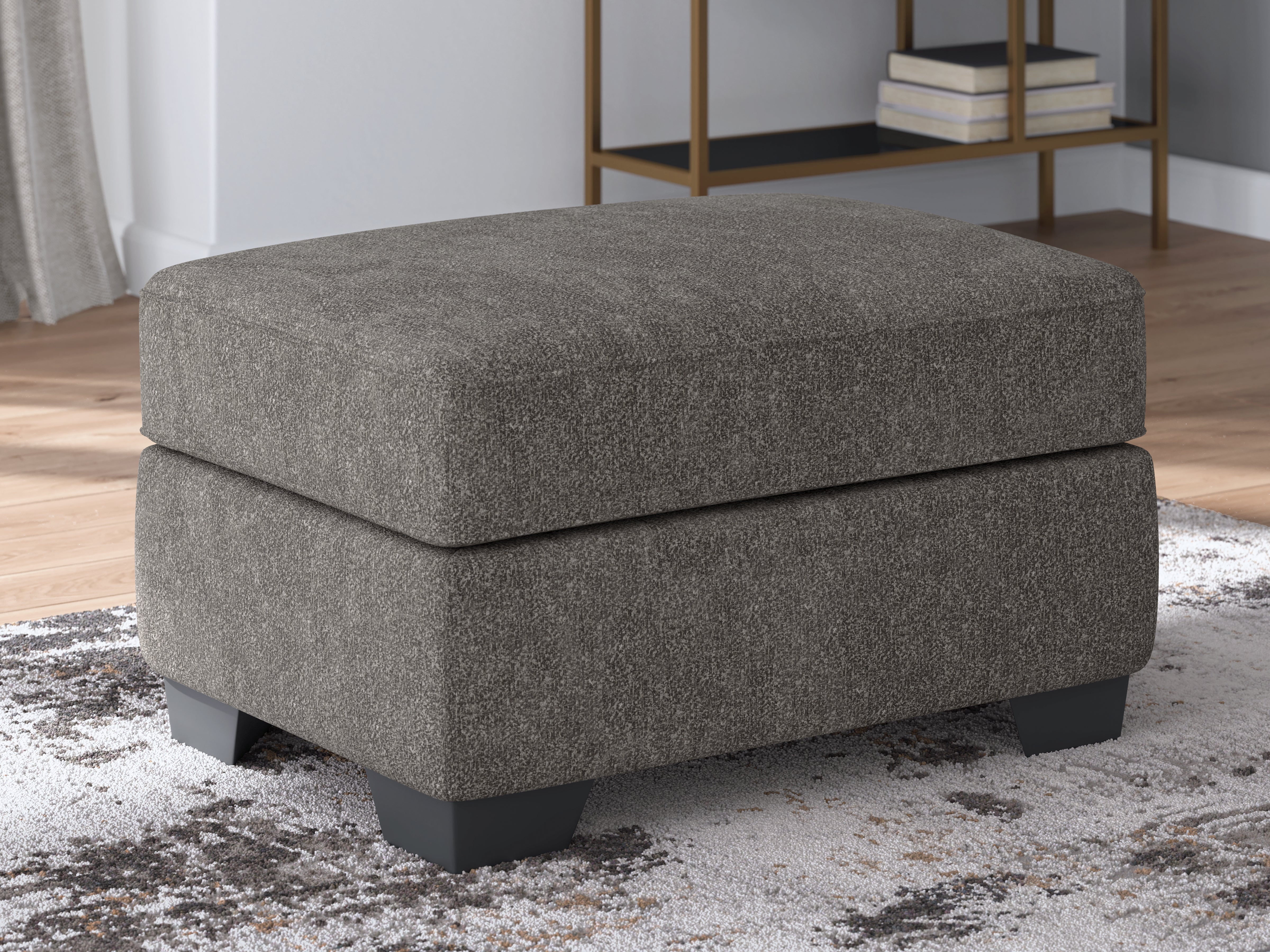 Fine Furniture & Decor - Ashley Furniture - Olten Living Room - Ottoman / Graphite - 3130514