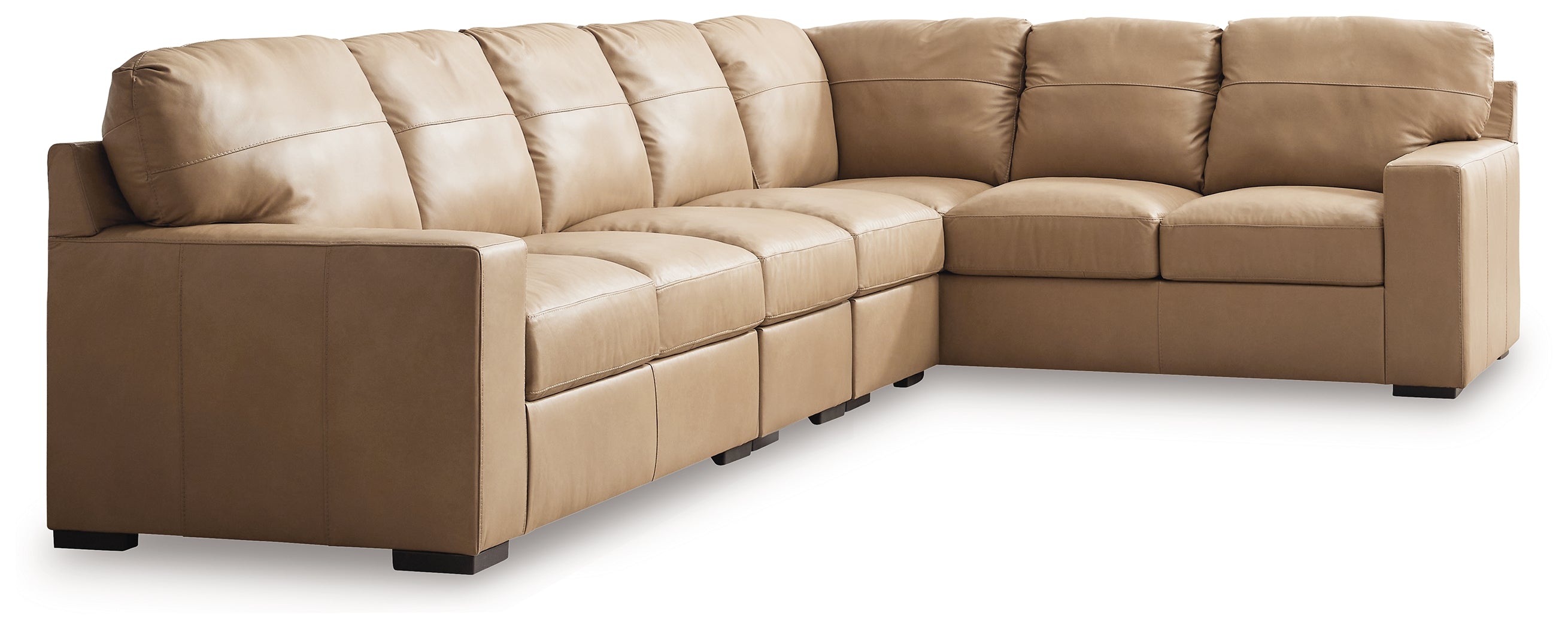 Fine Furniture & Decor - Ashley Furniture - Bandon Sectional - RAF 4-Piece Sectional / Toffee - 38006S6