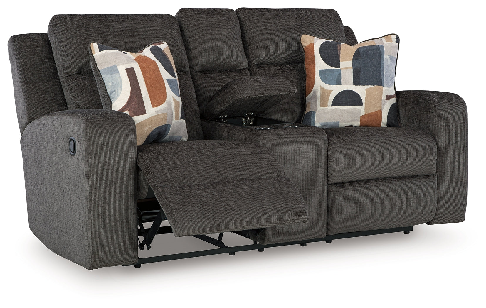 Fine Furniture & Decor - Ashley Furniture - Kanlow Living Room - Reclining Sofa / Honey - 3860588
