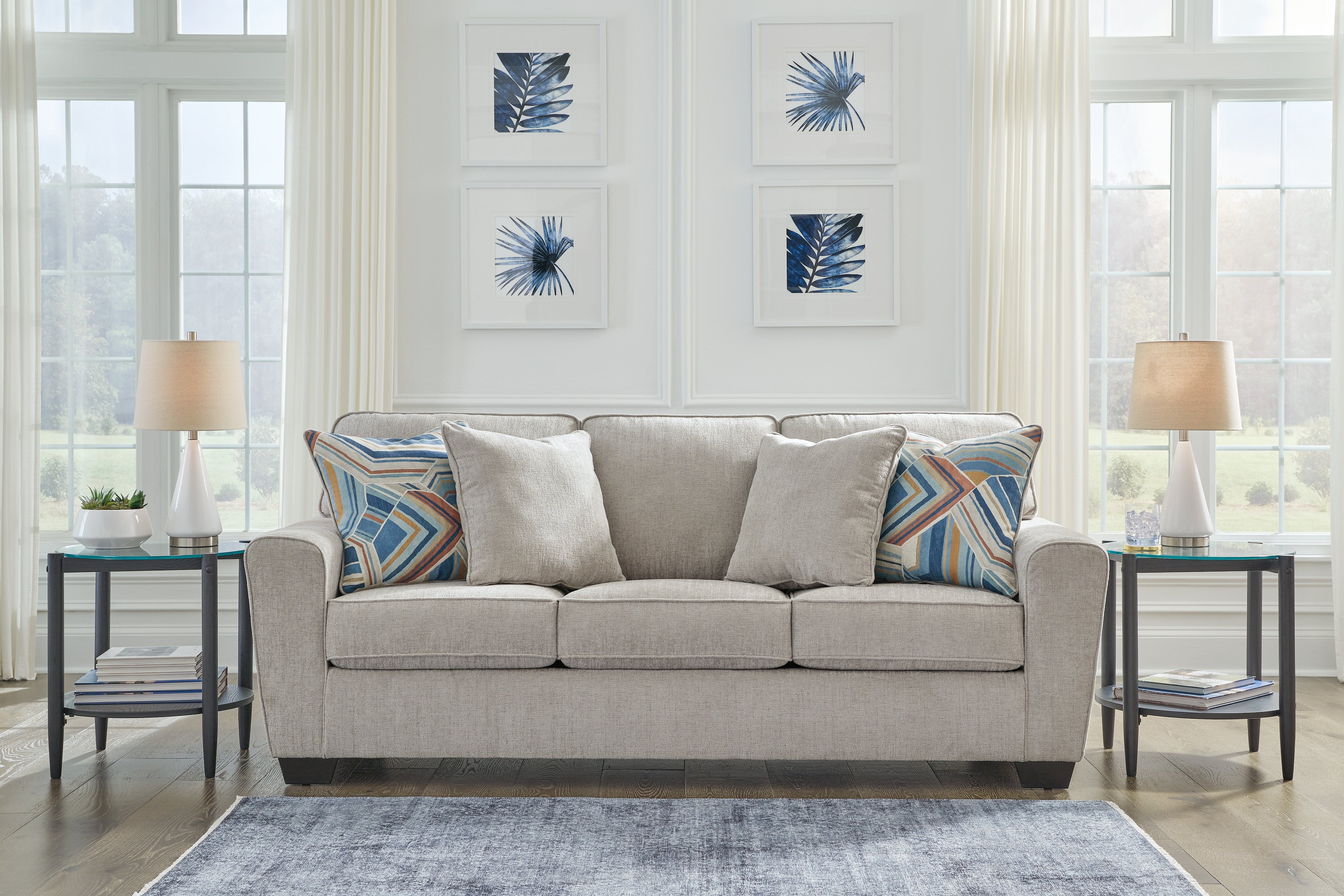 Fine Furniture & Decor - Ashley Furniture - Cashton Living Room - Sofa / Ice - 4060638