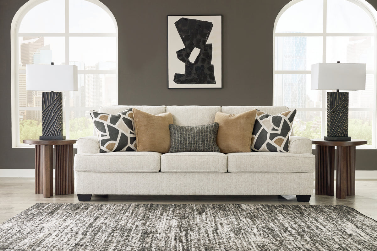 Fine Furniture & Decor - Ashley Furniture - Heartcort Living Room - Ottoman / Quartz - 4460414