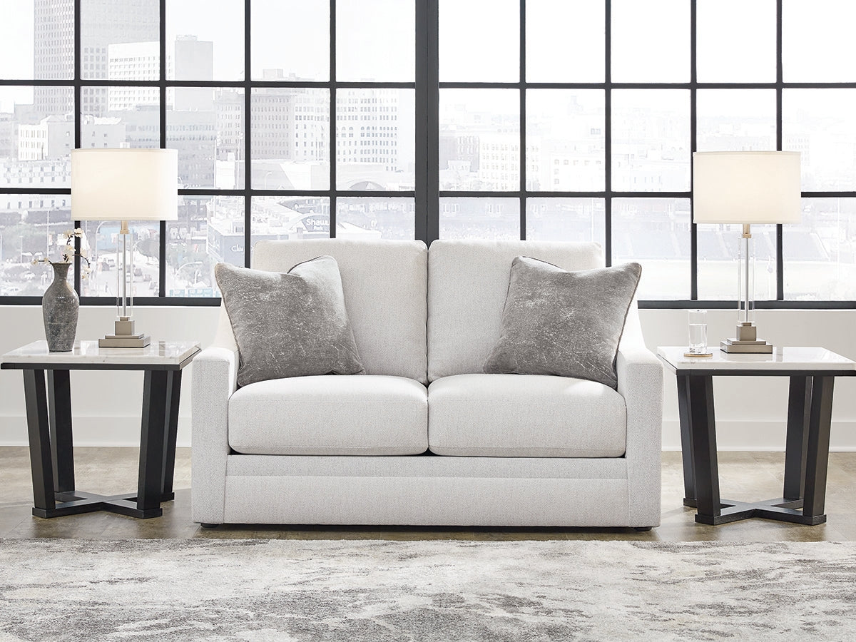 Fine Furniture & Decor - Ashley Furniture - Maitelynn Living Room - Ottoman / Chalk - 4820214
