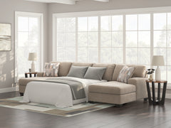 Fine Furniture & Decor - Ashley Furniture - Newellen Sectionals - RAF 3-Piece Sectional with Double Chaise - 48404S7