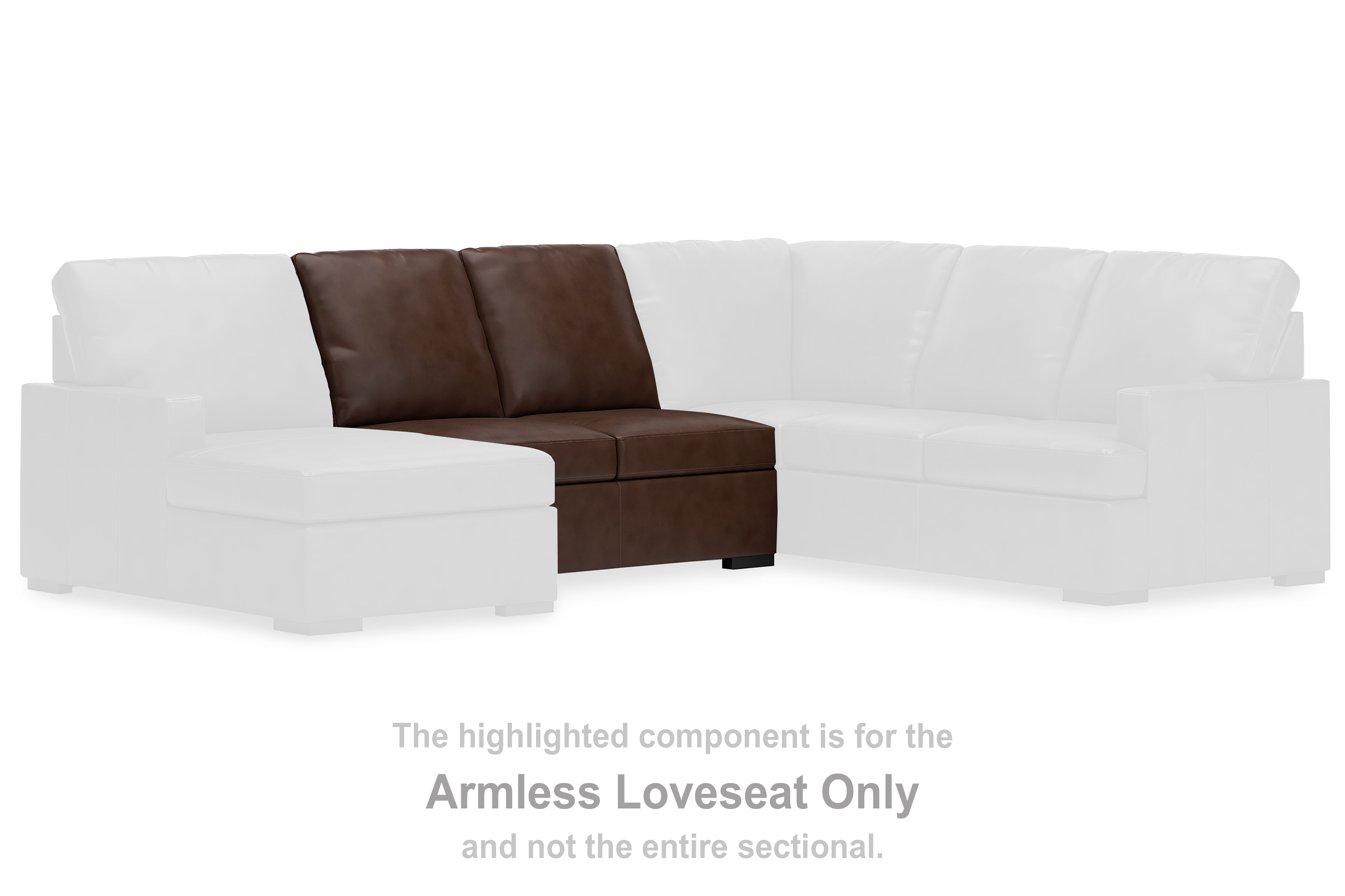 Fine Furniture & Decor - Ashley Furniture - McDowlan Sectional - Armless Loveseat / Coffee - PC4850434