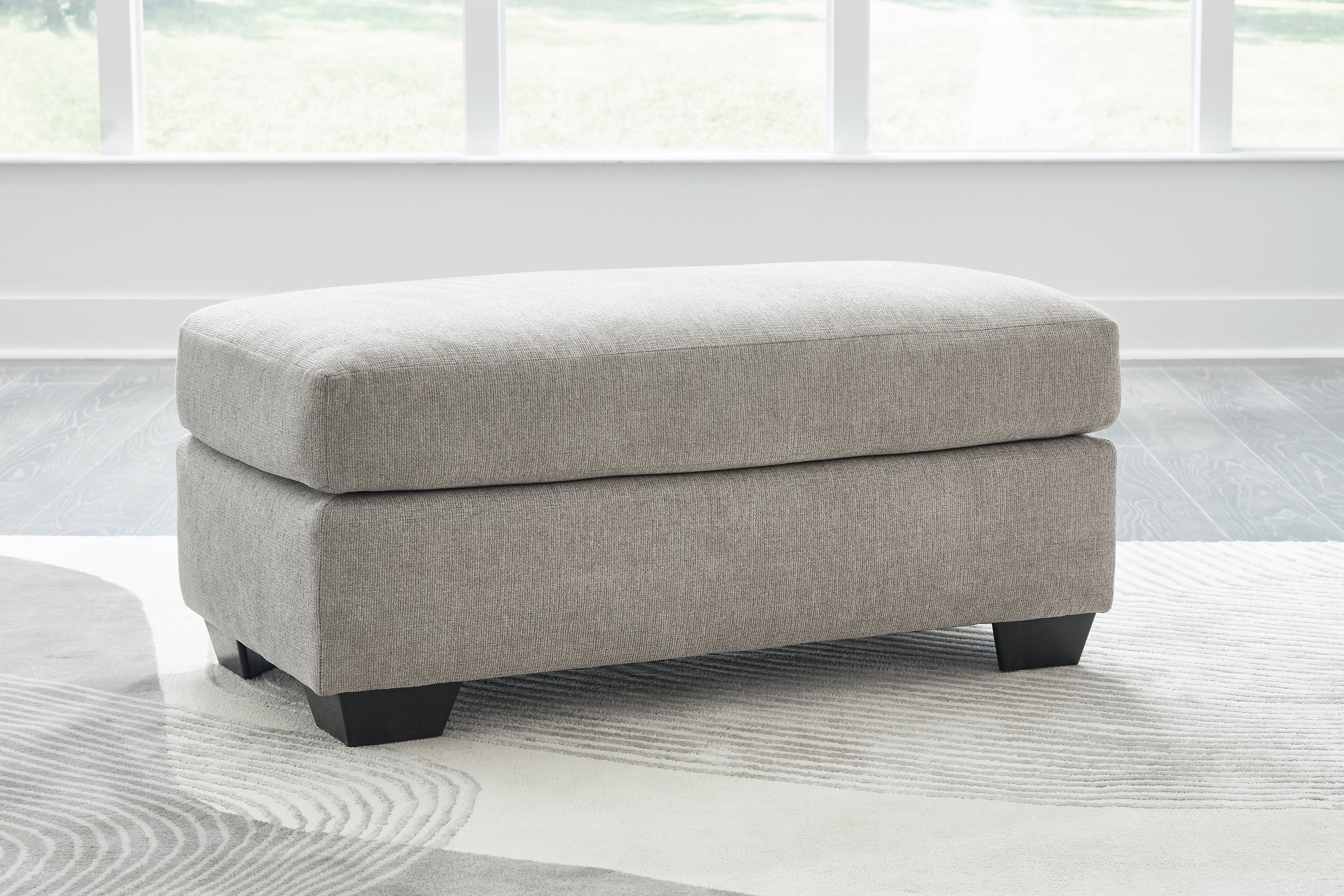 Fine Furniture & Decor - Ashley Furniture - Avenal Park Living Room - Ottoman / Flannel - 5080514