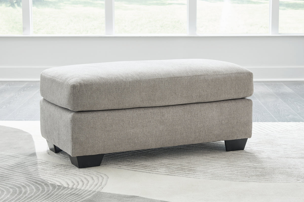 Fine Furniture & Decor - Ashley Furniture - Avenal Park Living Room - Ottoman / Flannel - 5080514