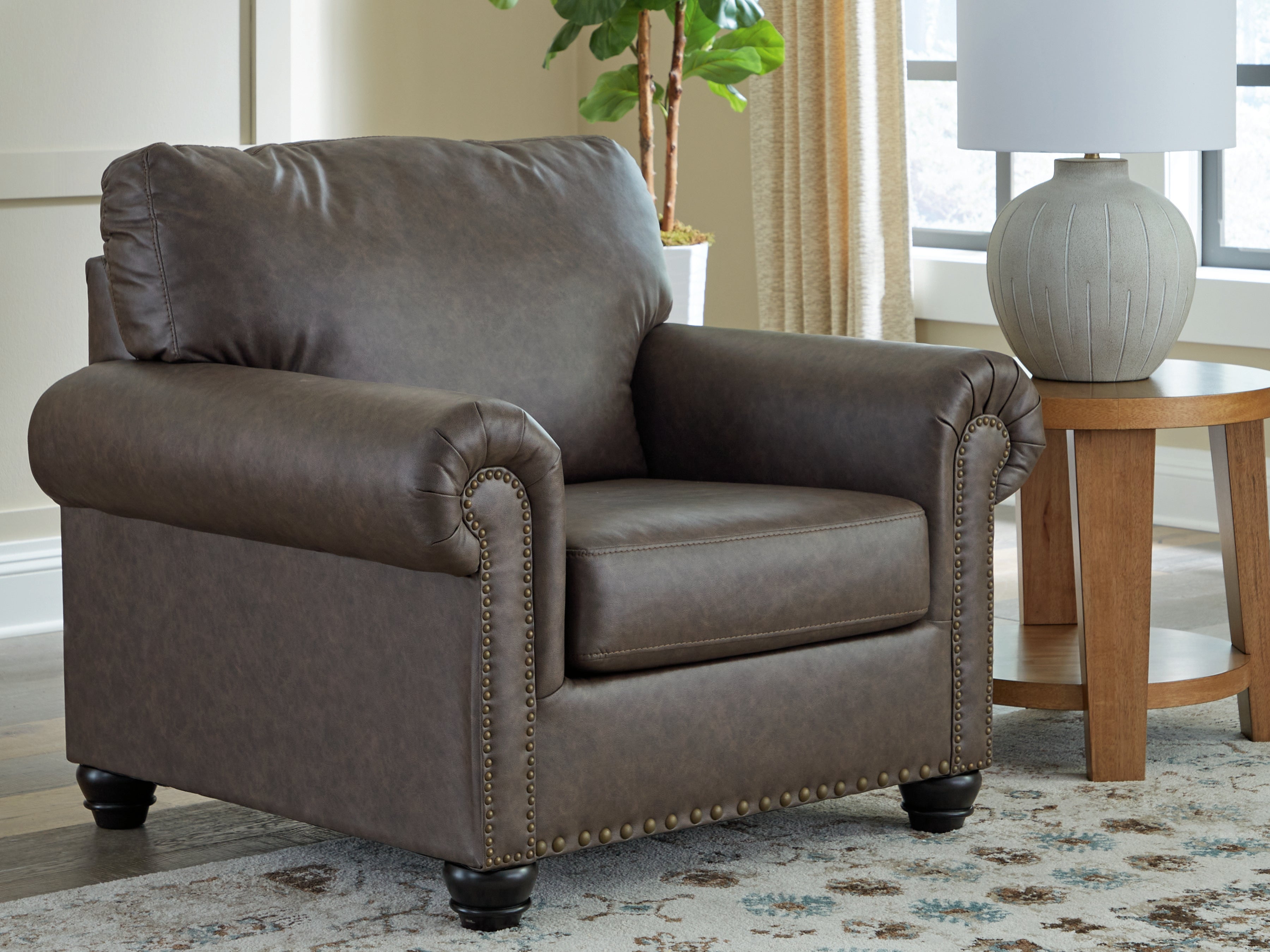 Fine Furniture & Decor - Ashley Furniture - Roxmere Living Room - Chair / Umber - 5550320