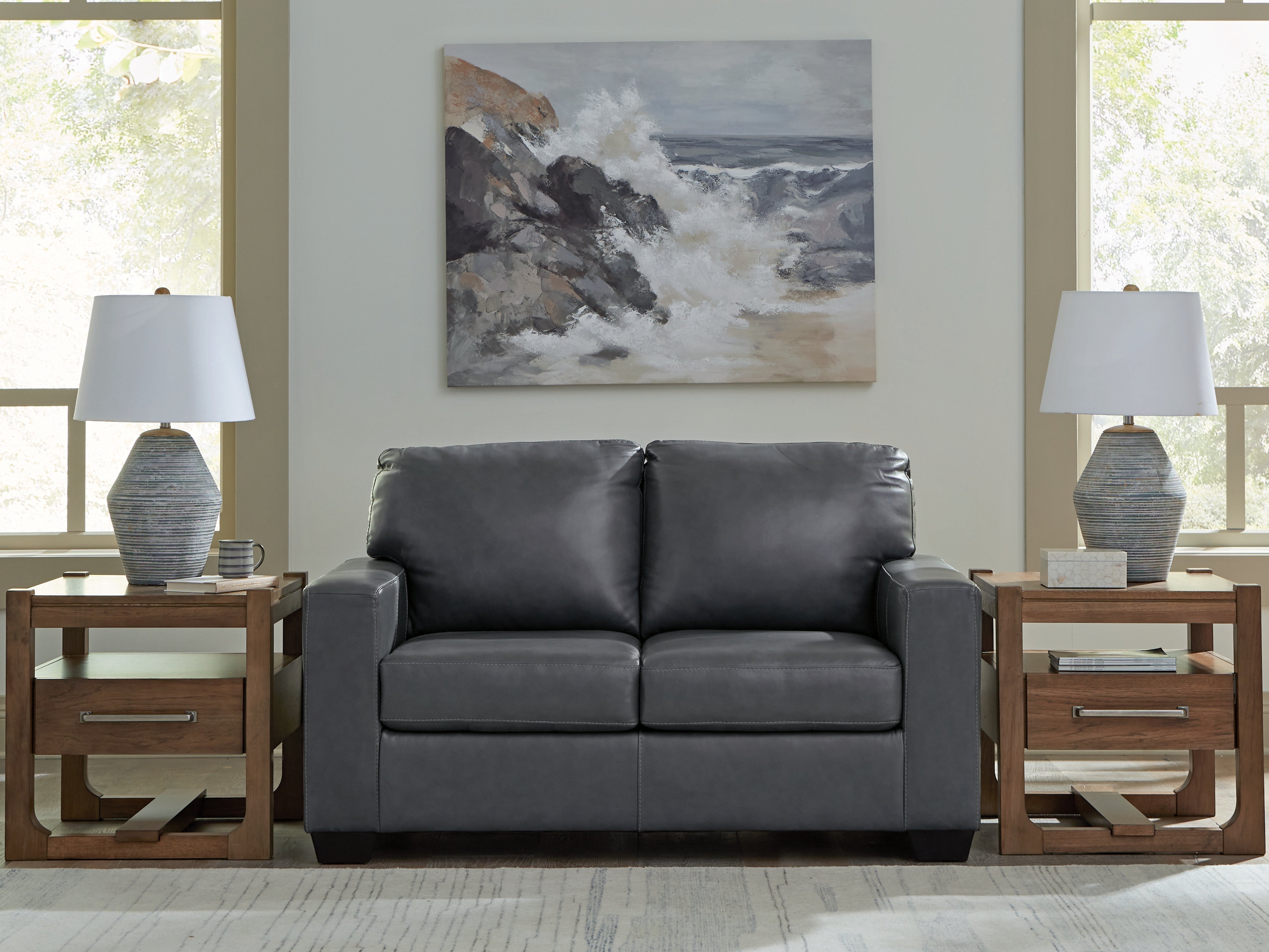 Fine Furniture & Decor - Ashley Furniture - Bolsena Living Room - Loveseat / Admiral - 5560435