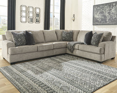 Fine Furniture & Decor - Ashley Furniture - Bovarian Sectional - LAF 4-Piece Sectional / Stone - 56103S6