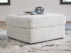 Fine Furniture & Decor - Ashley Furniture - Cuddle Plush Living Room - Oversized Accent Ottoman / Arctic - PC5910608