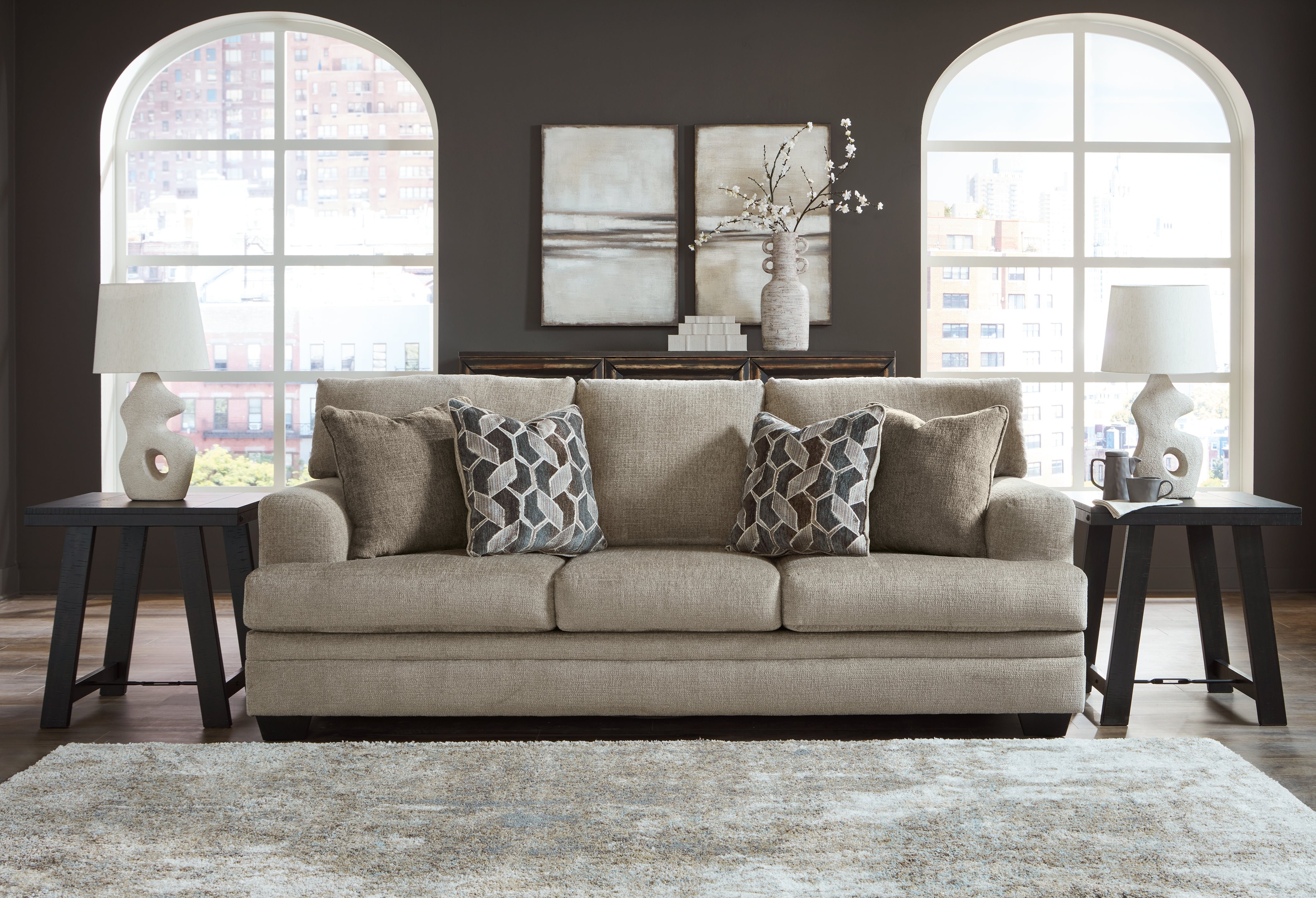 Fine Furniture & Decor - Ashley Furniture - Stonemeade Living Room - Sofa / Taupe - 5950438