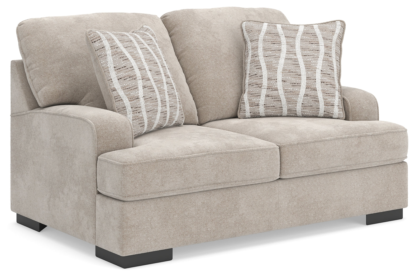 Fine Furniture & Decor - Ashley Furniture - High Profile Living Room - Loveseat / Taupe - 5990235