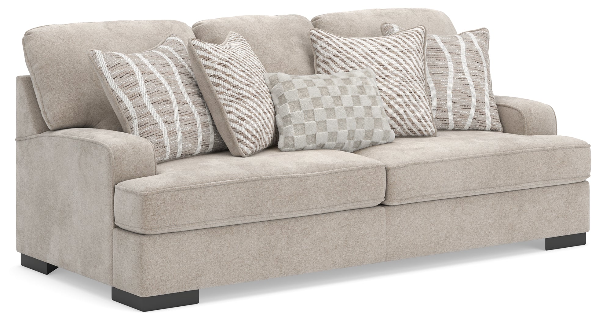 Fine Furniture & Decor - Ashley Furniture - High Profile Living Room - Sofa / Taupe - 5990238