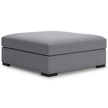 Fine Furniture & Decor - Ashley Furniture - Bealton Living Room - Oversized Accent Ottoman / Salt and Pepper - 6130508
